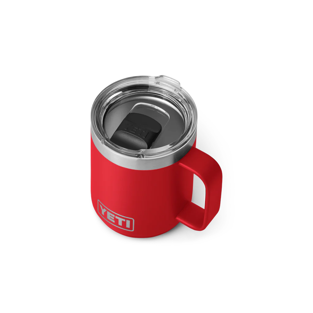 10oz Mug with Lid - Rescue Red