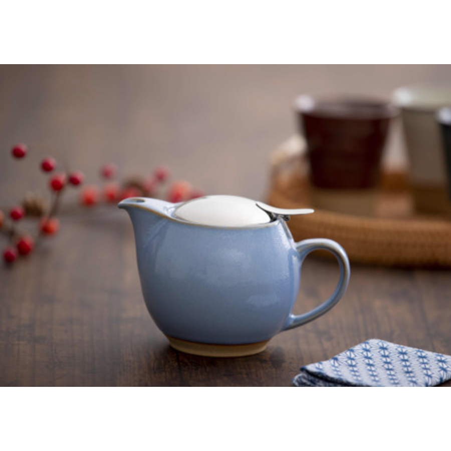 Zero Japan 450ml Teapot - Hydrangea Blue
