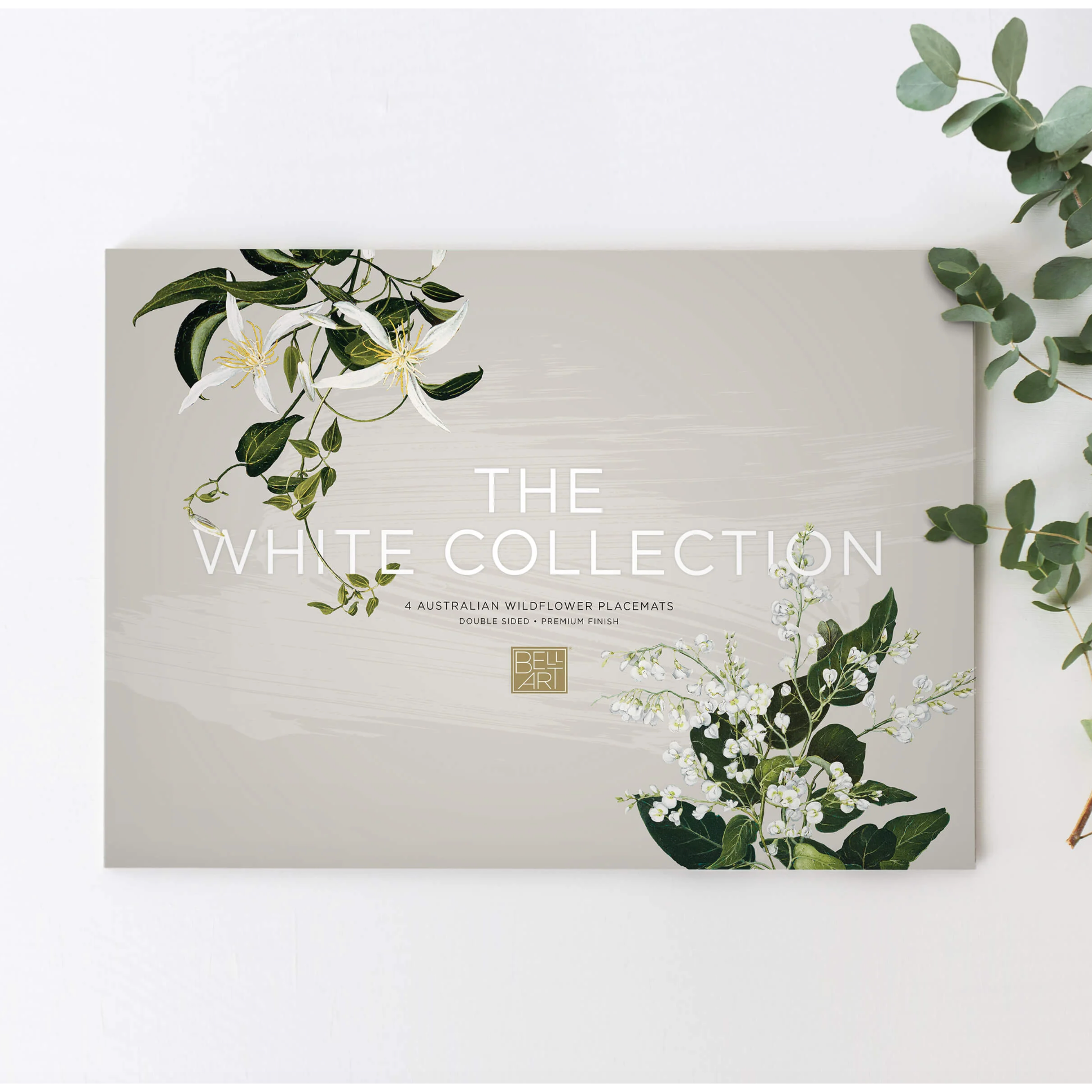 White Collection Dining Placemats - Set 4