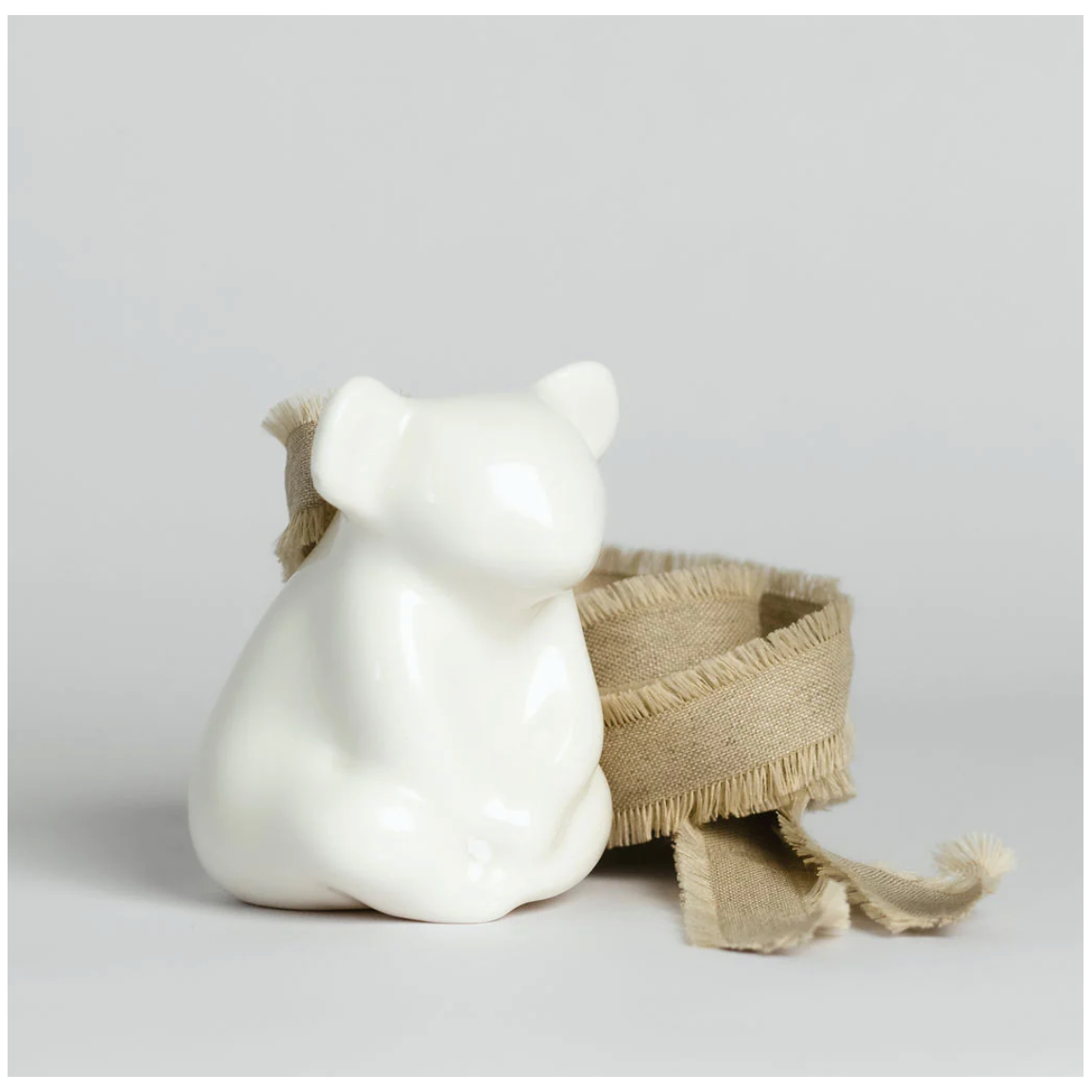 Koala White Ceramic Ornament