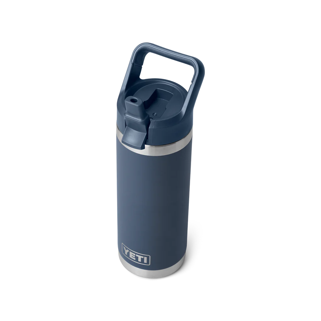 Rambler 18oz With Straw Cap - Navy