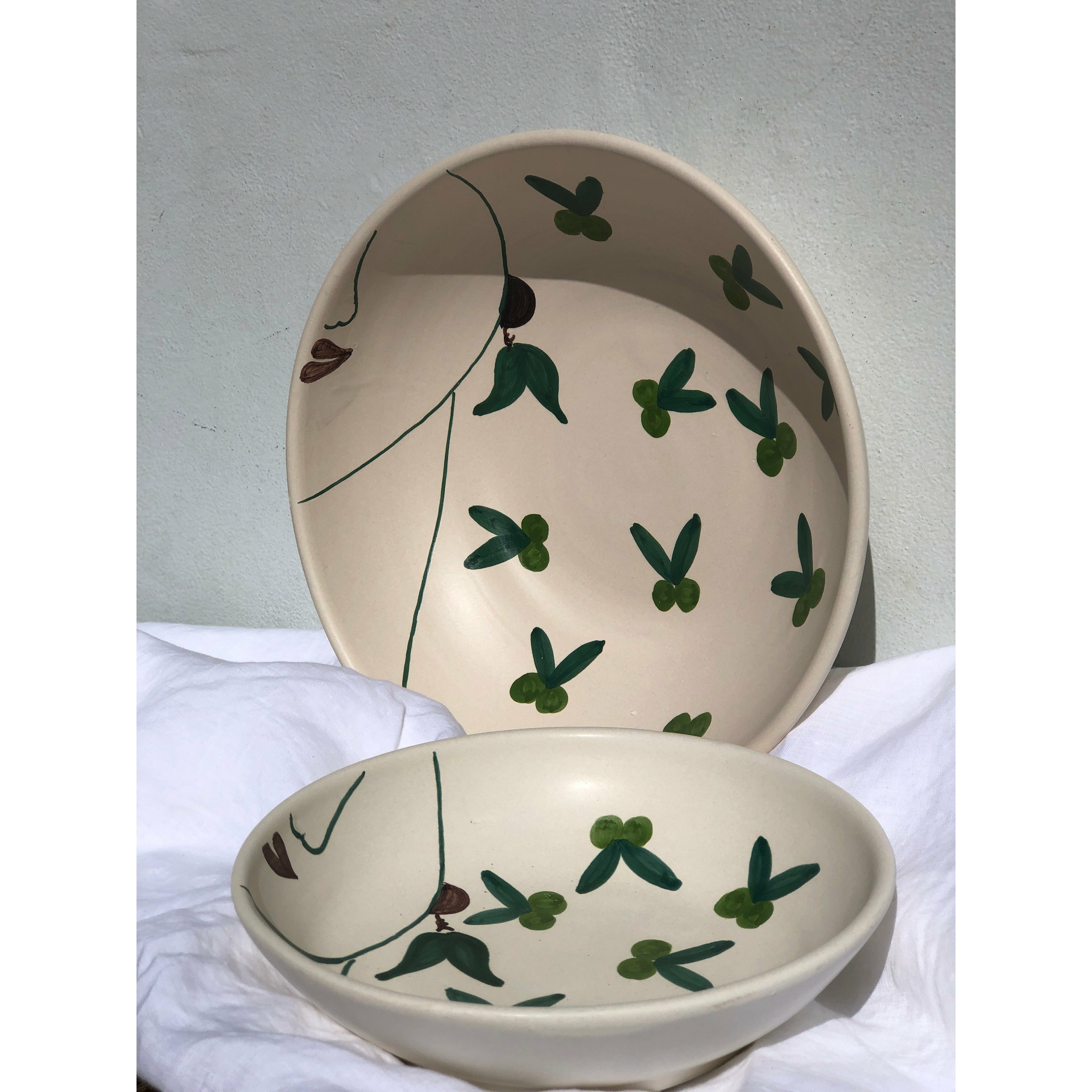 Olive Head Bowl - Small