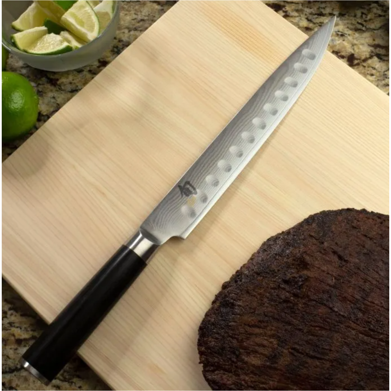 Classic Scalloped Slicing Knife - 9"